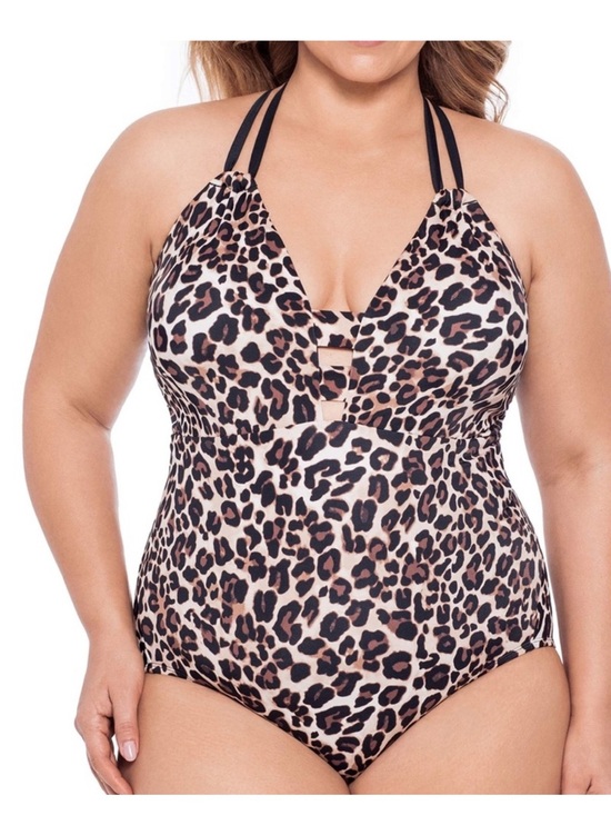 Time and Tru Other - Time & Tru Leopard Swimsuit